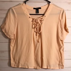 Millennial pink blouse